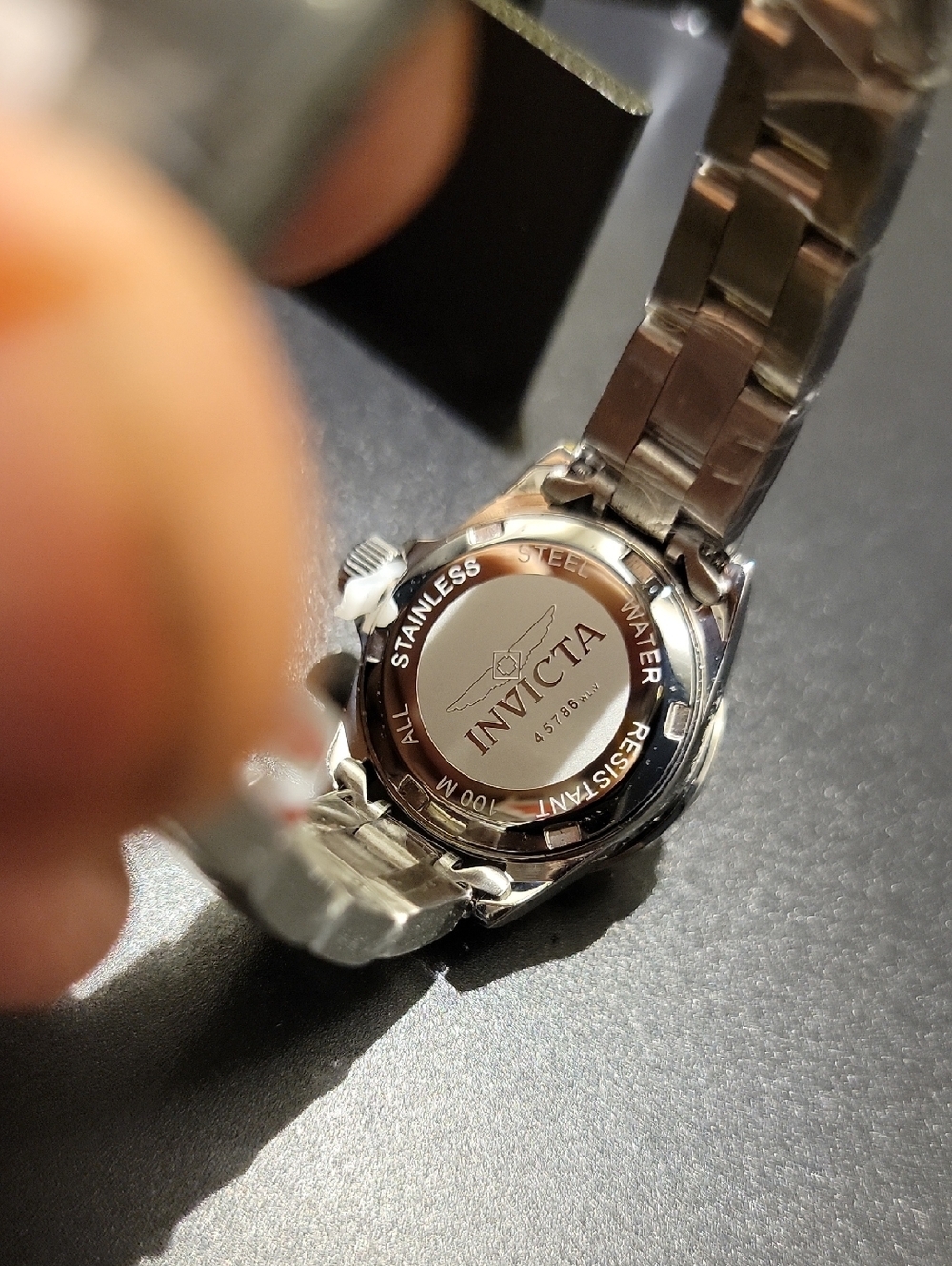 45786 Invicta Pro Diver Auredrift Women's Watch - 24.5mm, Stainless Steel 3 Link - Picture 6 of 9